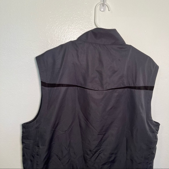 Greg Norman for Tasso Elba Outdoor Vest Dark Gray - Picture 9 of 11